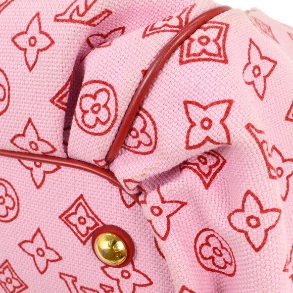 Louis Vuitton Pink Monogram Beach Cabas Ipanema PM Tote M95984 MB1009 NQ02803 - Picture 4 of 8